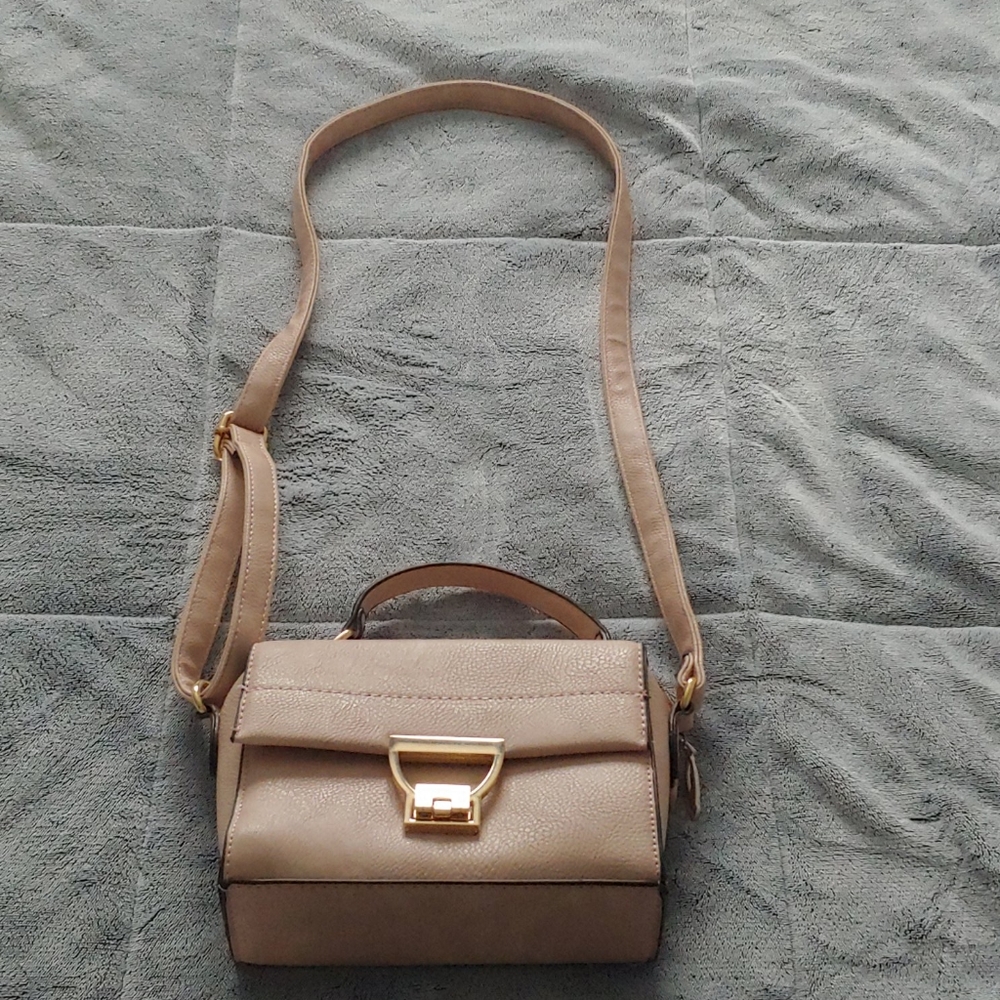 Blush crossbody bag